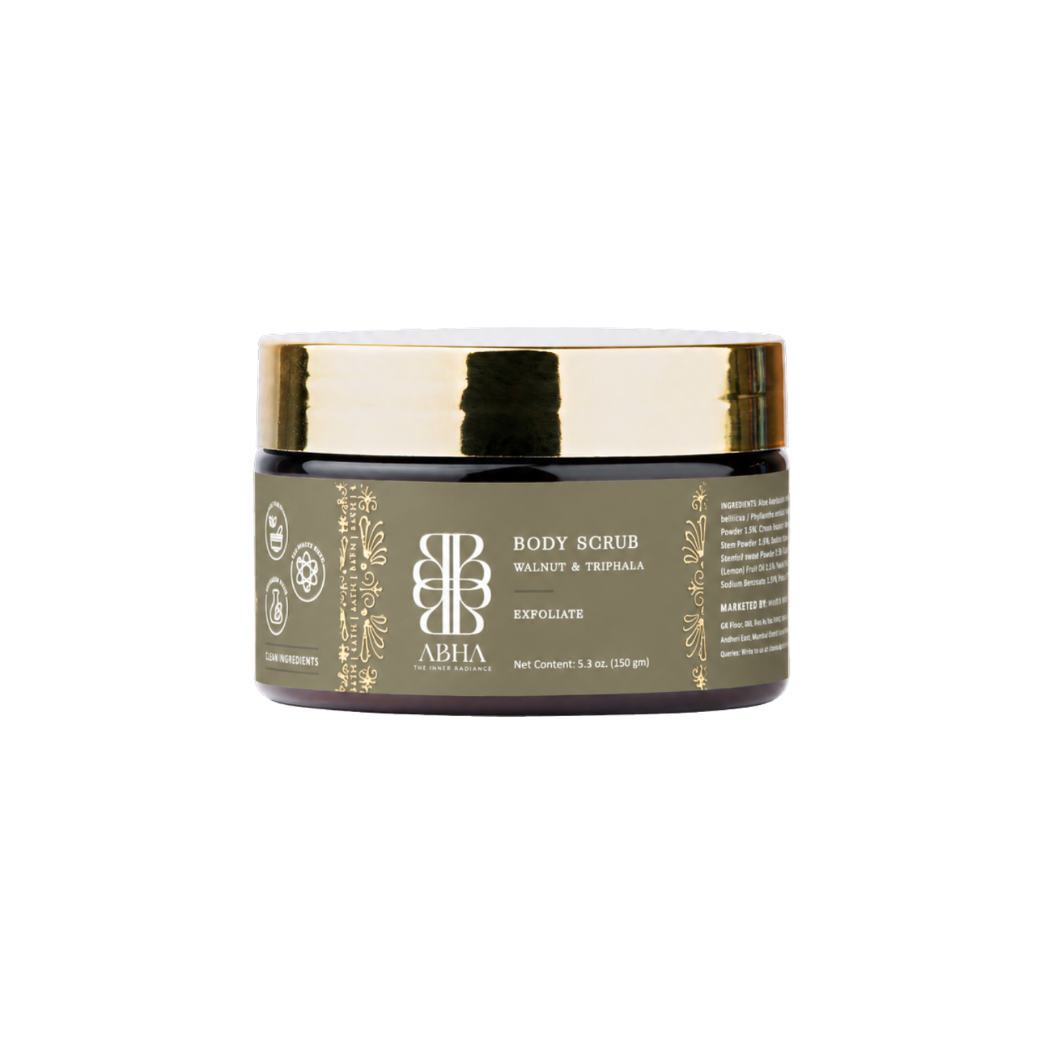 Body Scrub Walnut & Triphala | Exfoliate