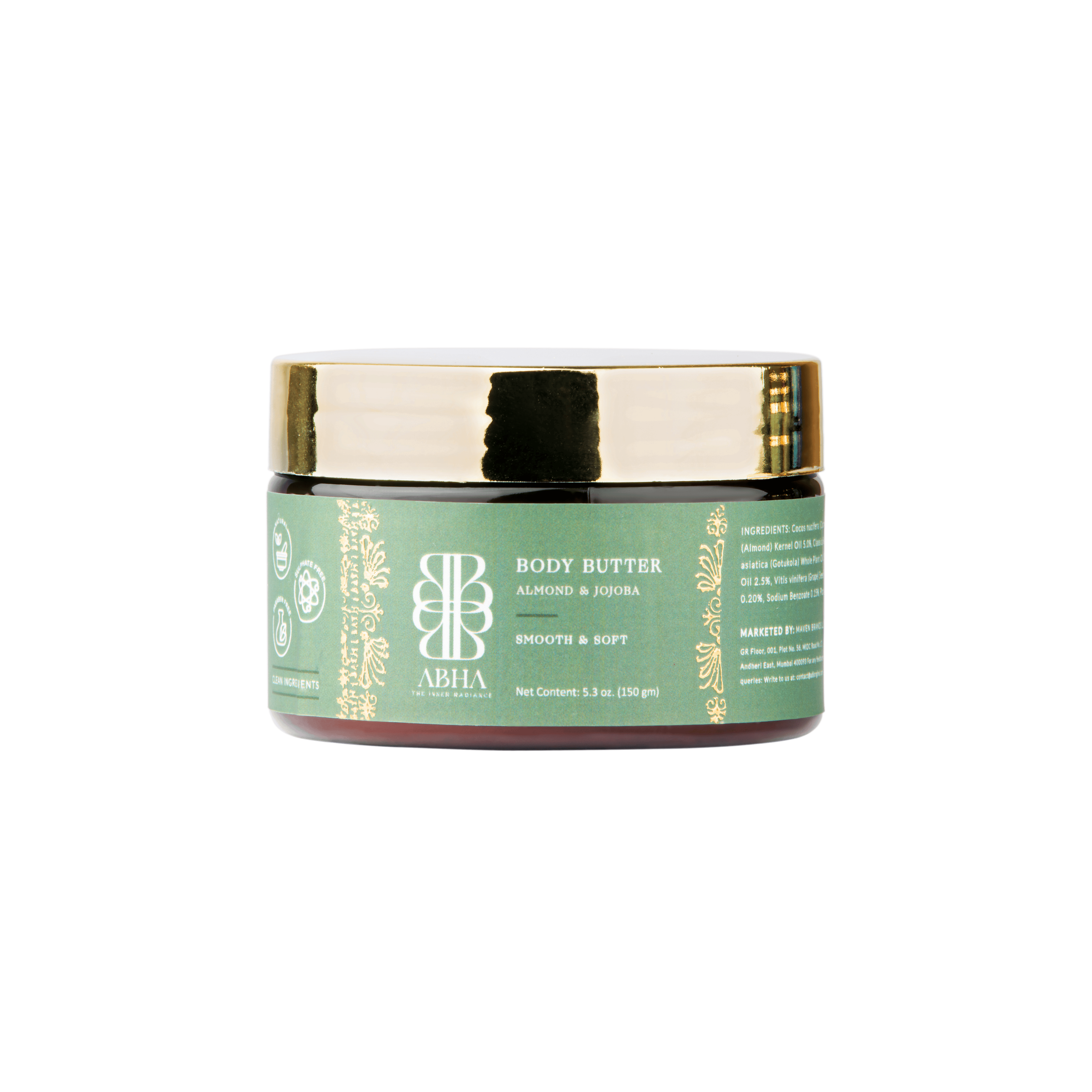 Body Butter Almond & Jojoba | Smooth & Soft