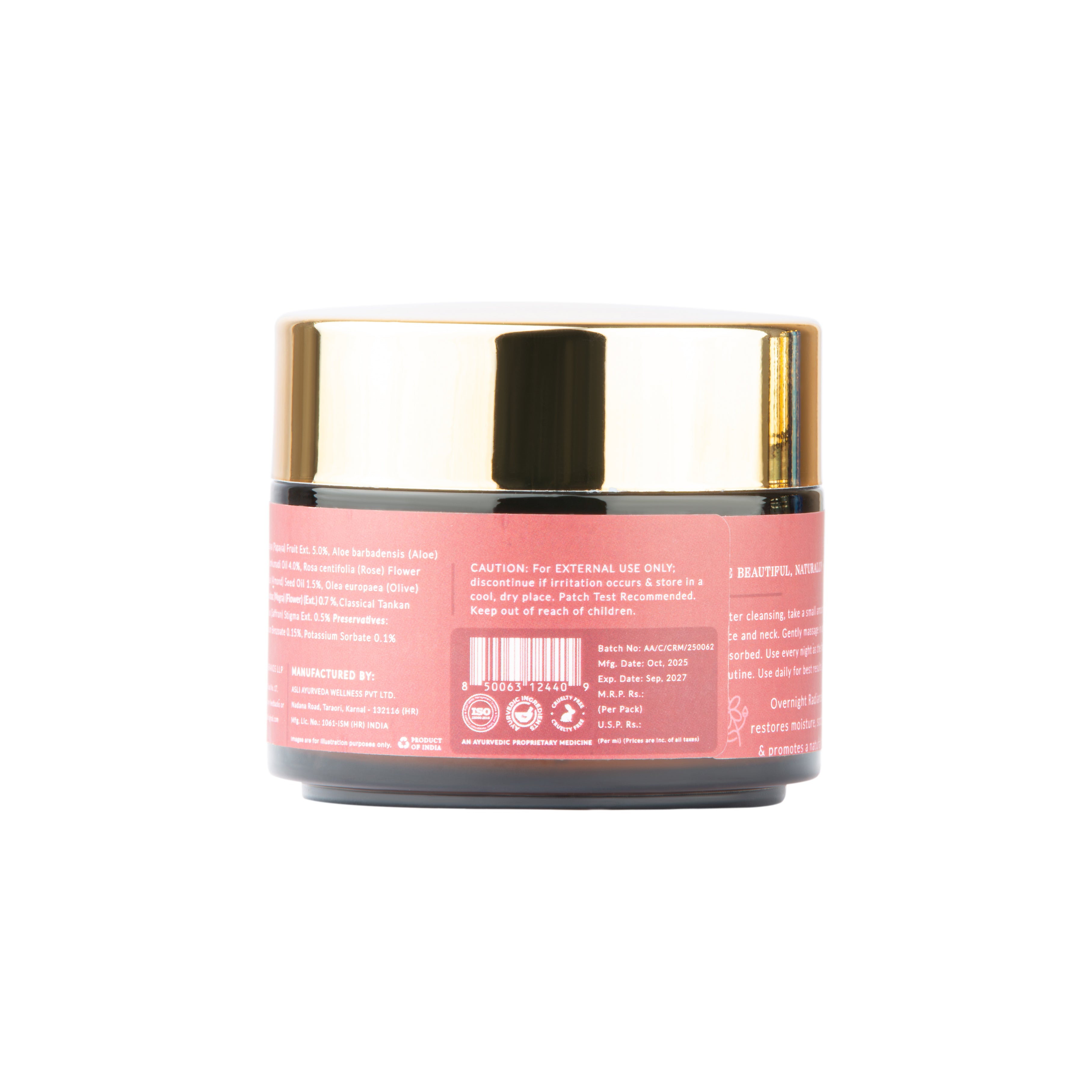 Night Cream Saffron & Mogra | Rest & Glow