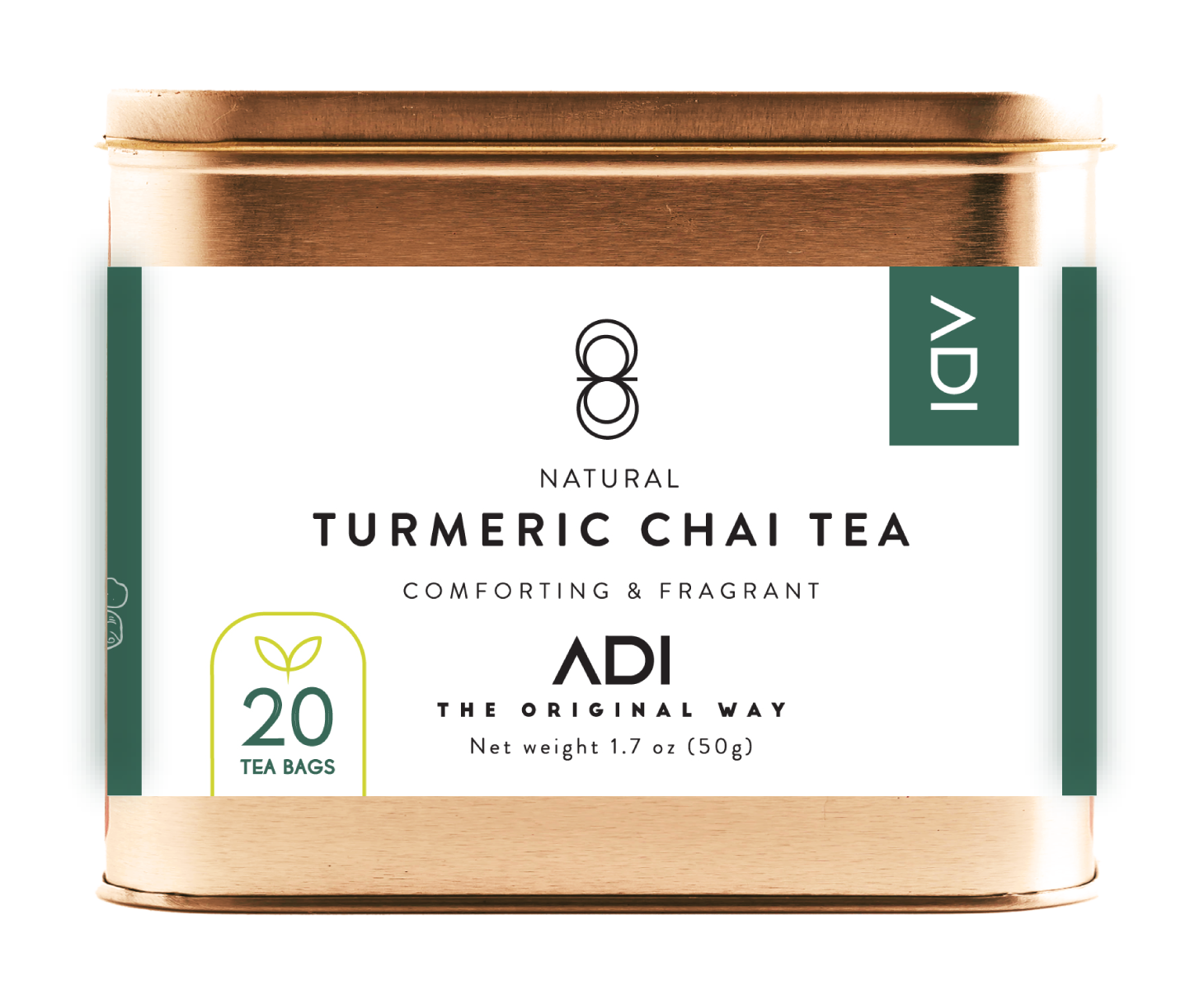 ADI Natural Turmeric Chai Tea