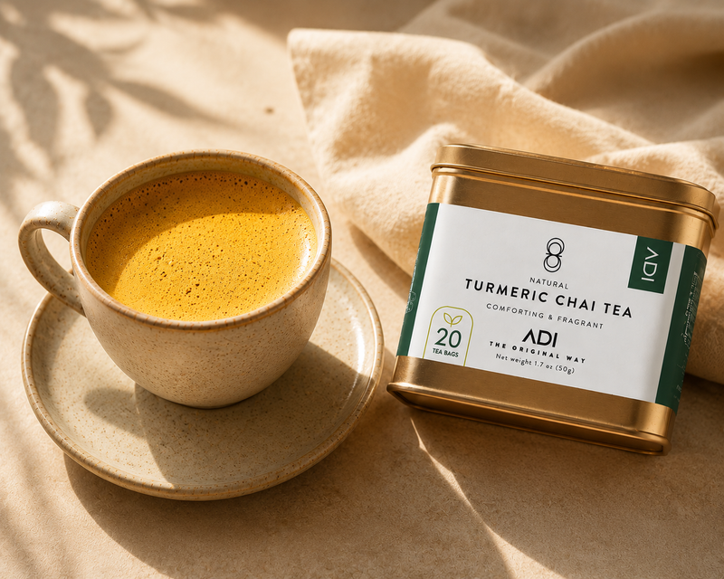 Golden Turmeric Chai Latte