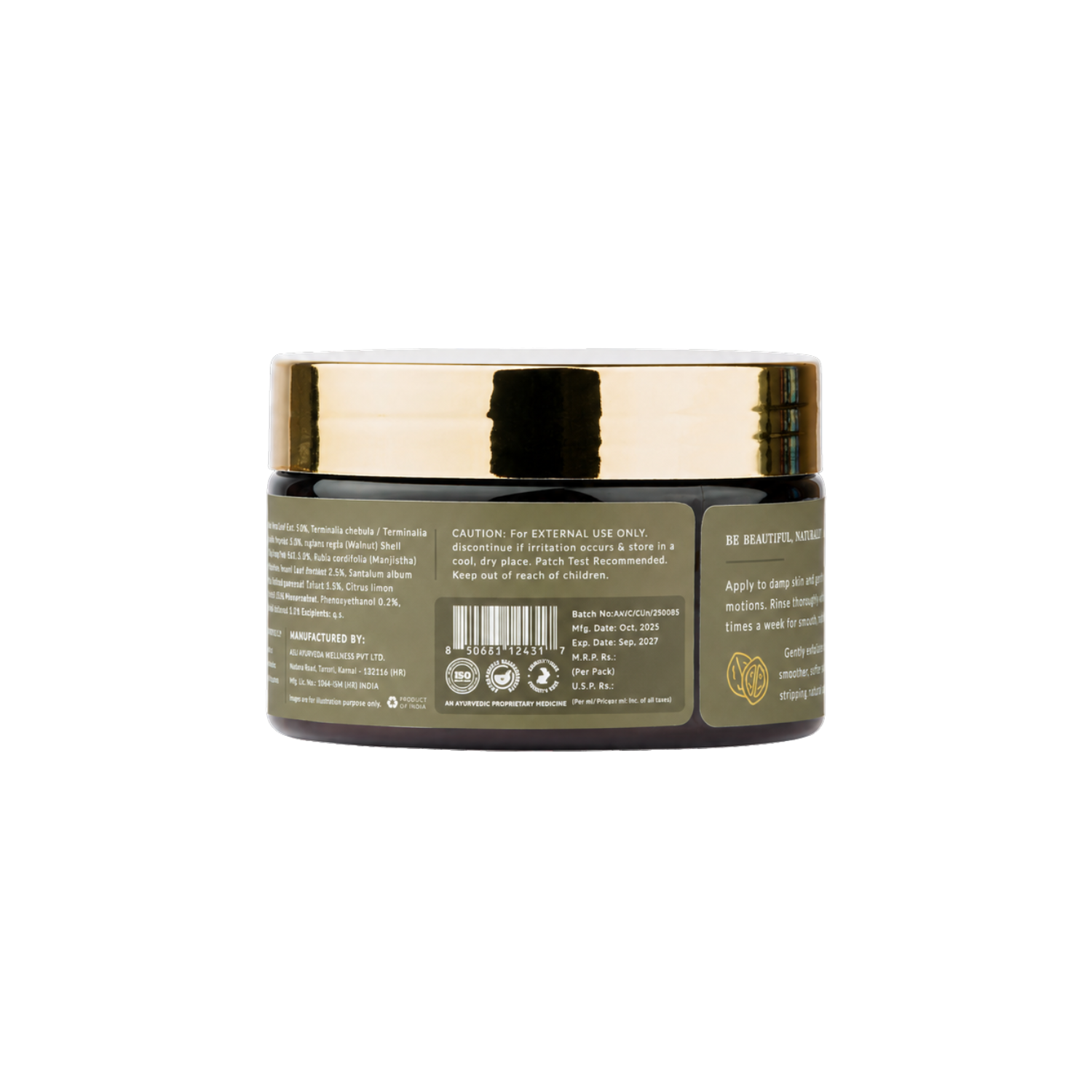 Body Scrub Walnut & Triphala | Exfoliate