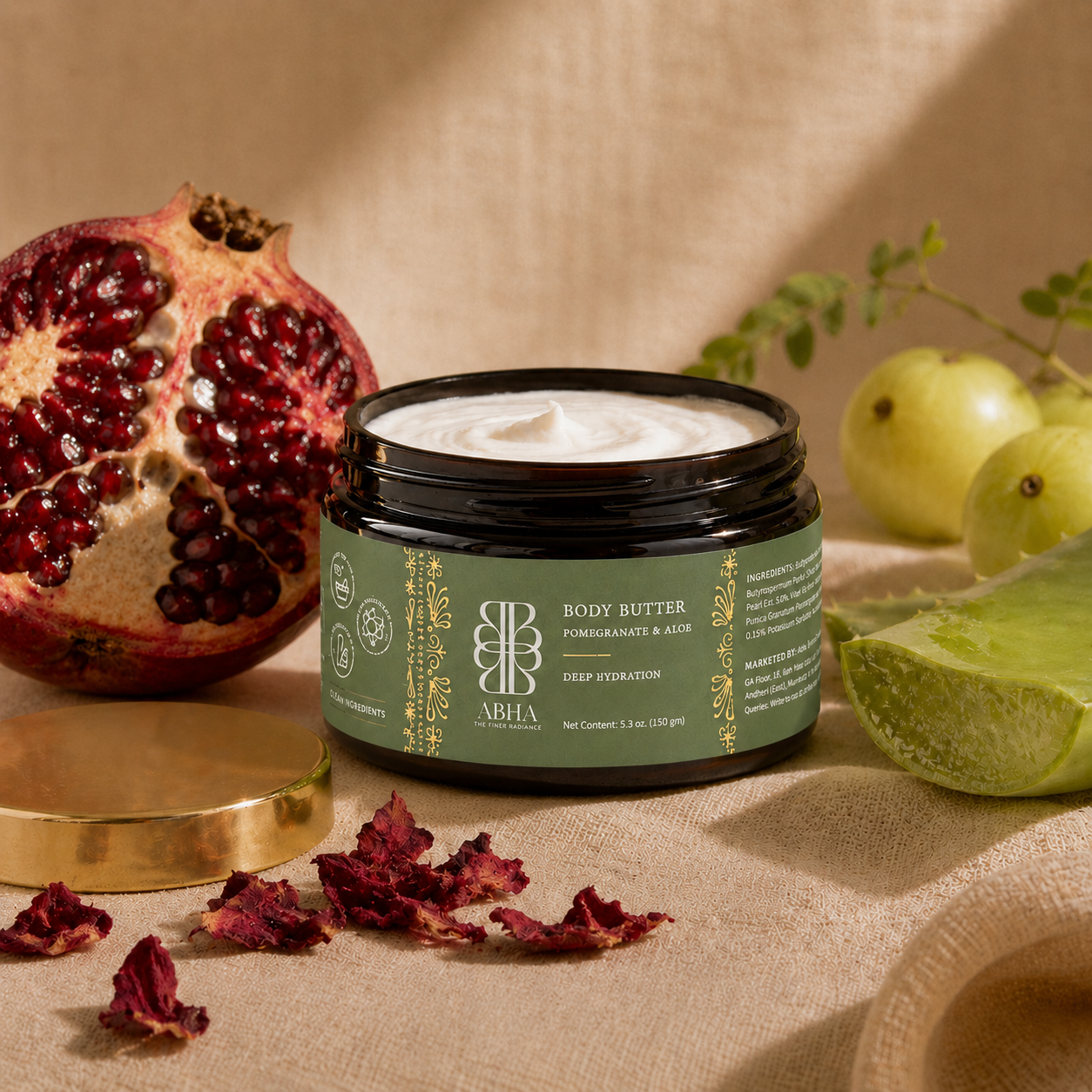 Body Butter Pomegranate & Aloe | Deep Hydration
