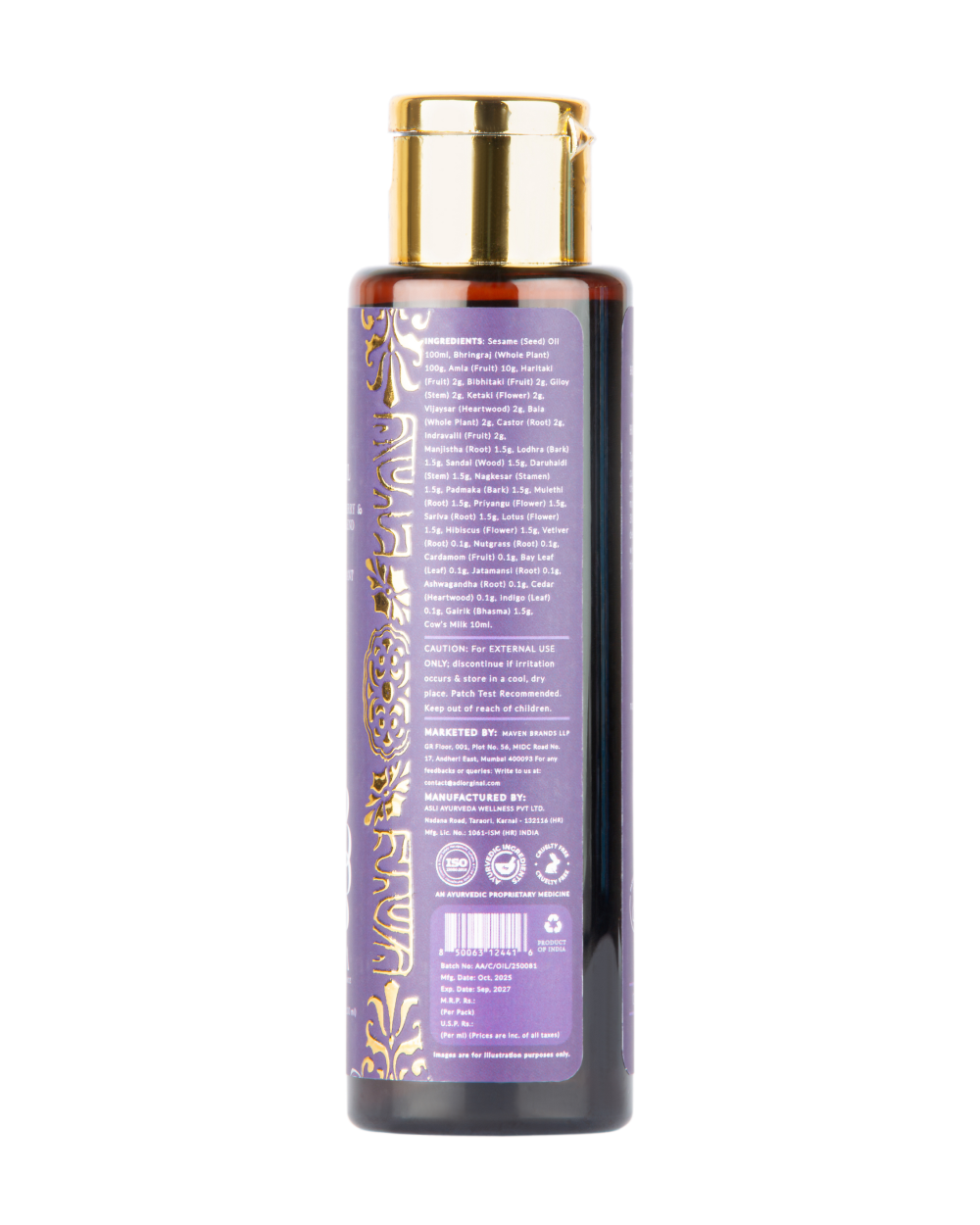 Hair Oil  Indian Gooseberry & Bhringraj Blend | Care & Vibrant