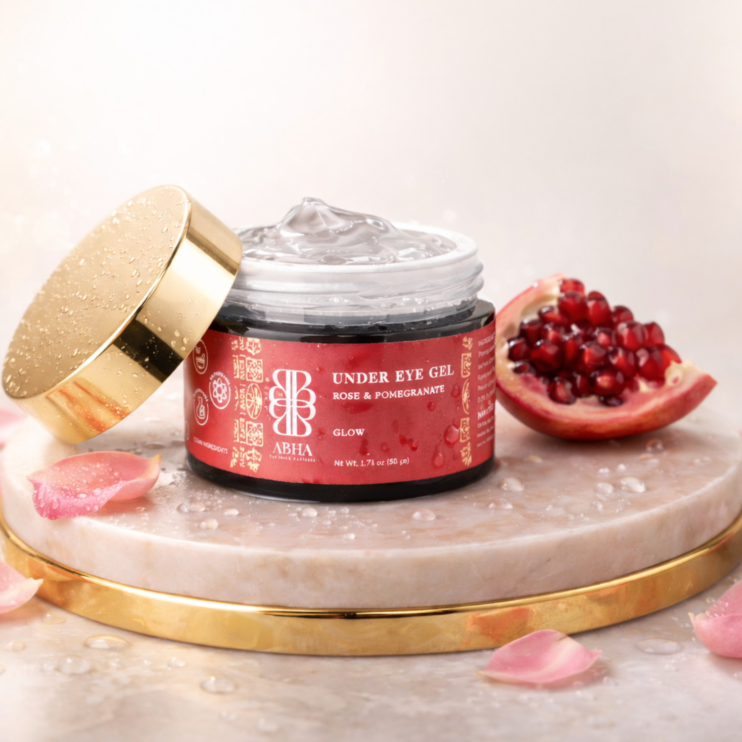 Under Eye Gel  Rose & Pomegranate | Glow